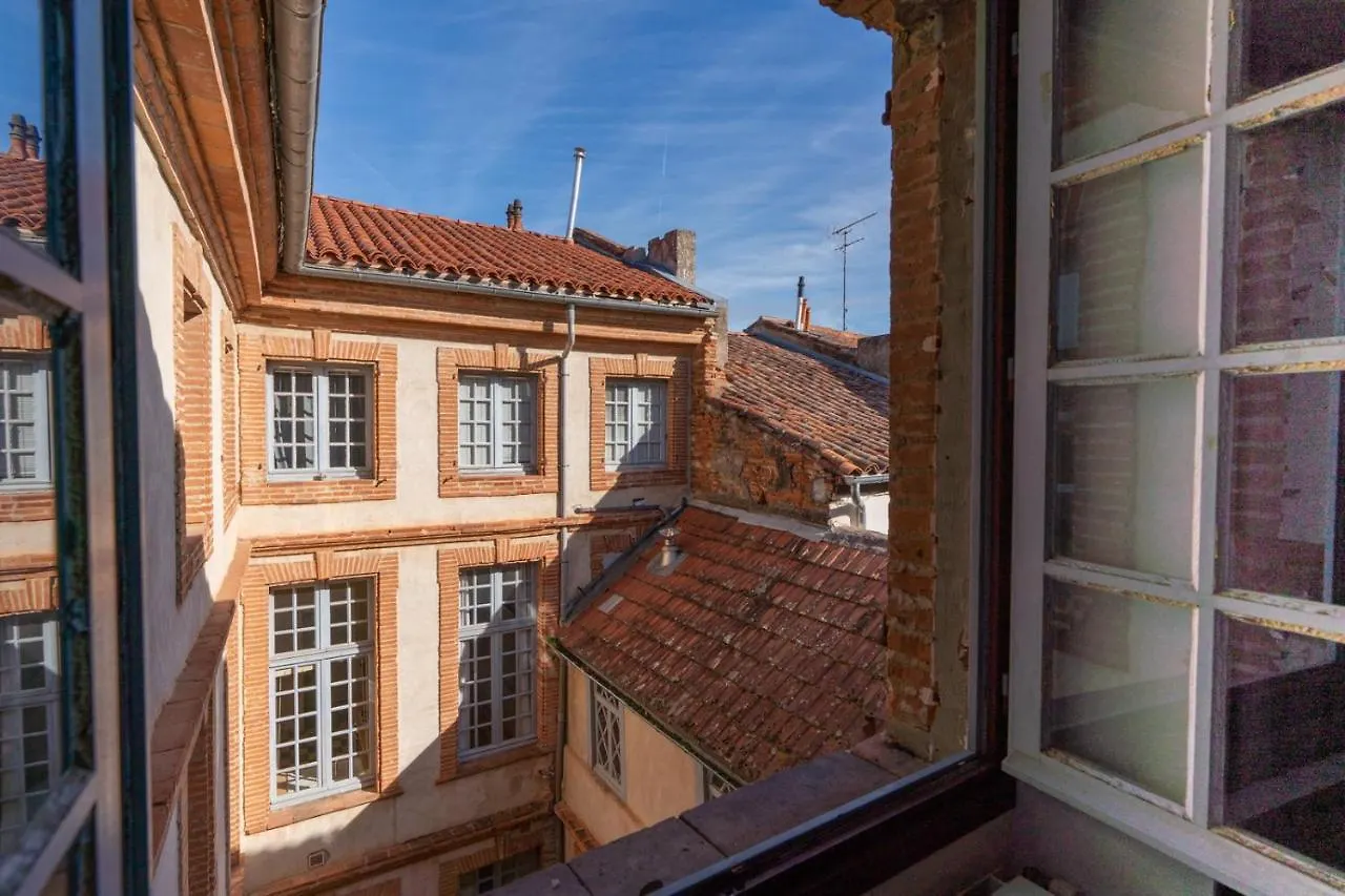 Apartment Place Nationale - Spacieux Et Atypique -10 Minutes A Pied De La Gare - Hypercentre Et Coeur Historique De Montauban - France